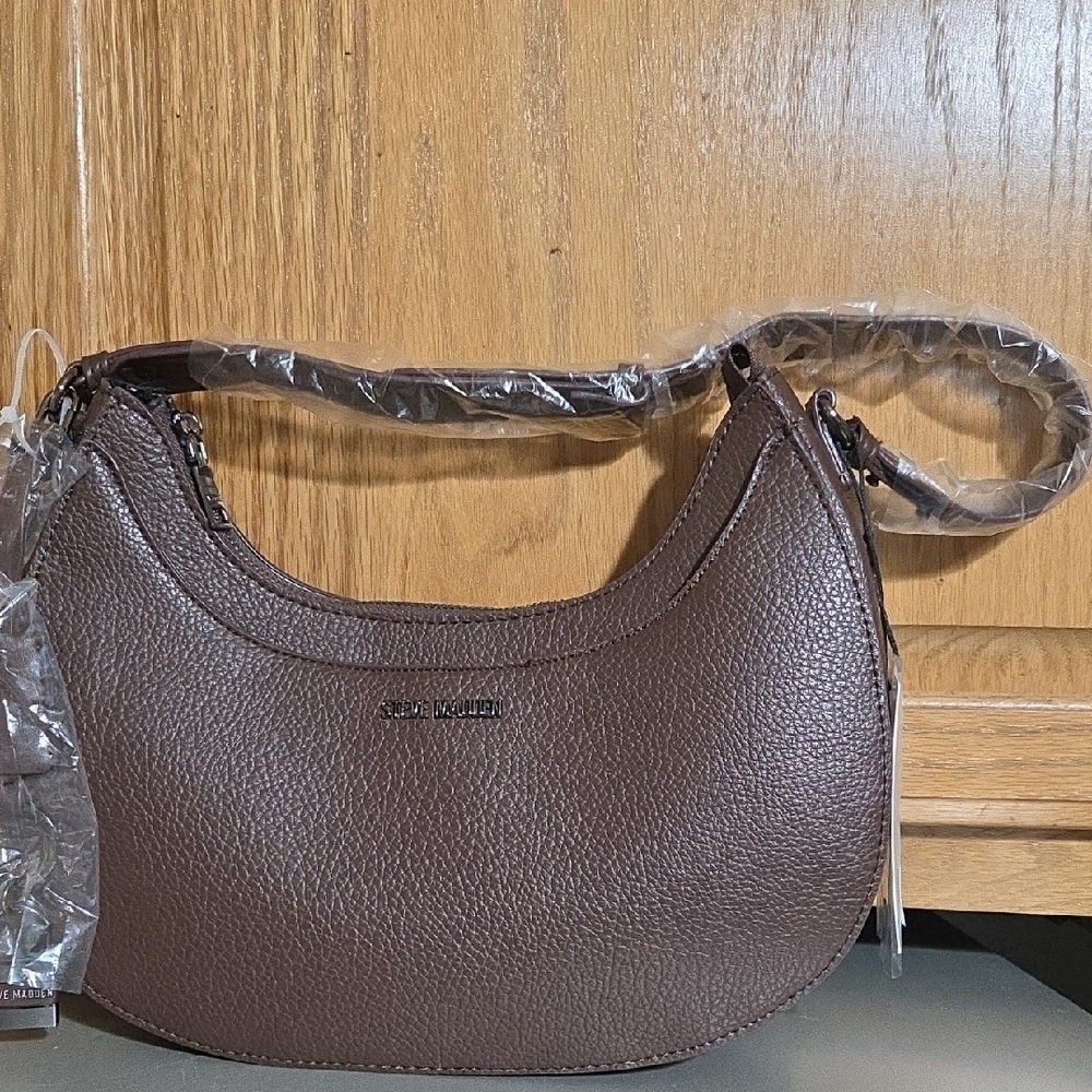 Steve Madden Chocolate Brown Shoulder Bag